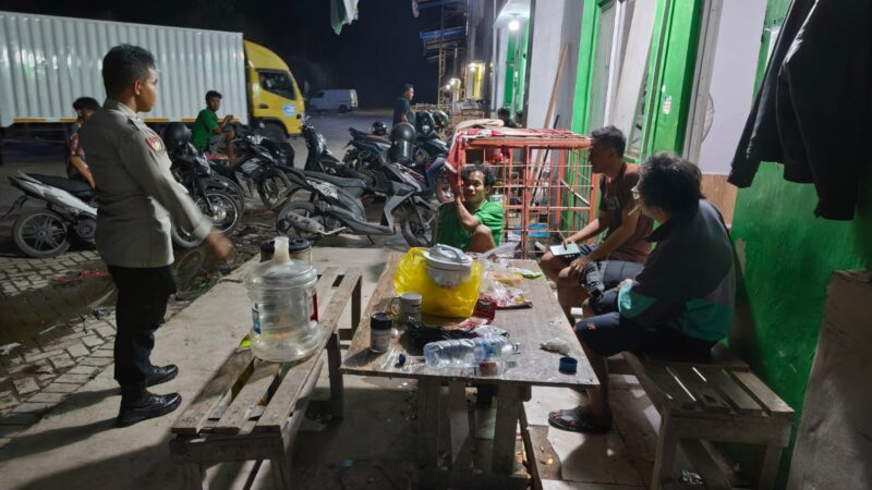 Jamin Keamanan di Obvit, Piket Polsek Sabangau Gelar Patroli Harkamtibmas