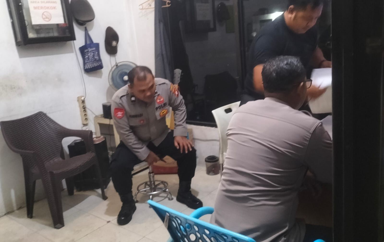 Perkuat terus Sinergi Pengamanan, Polsek Bukit Batu Laksanakan Sambang dan Koordinasi dengan Satpam PT Tip Top Gasindo