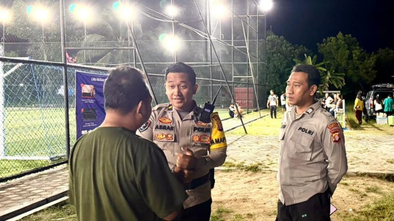 Respon Cepat Laporan Warga, Pamapta III SPKT Polresta Palangka Raya Datangi Mini Soccer Twins