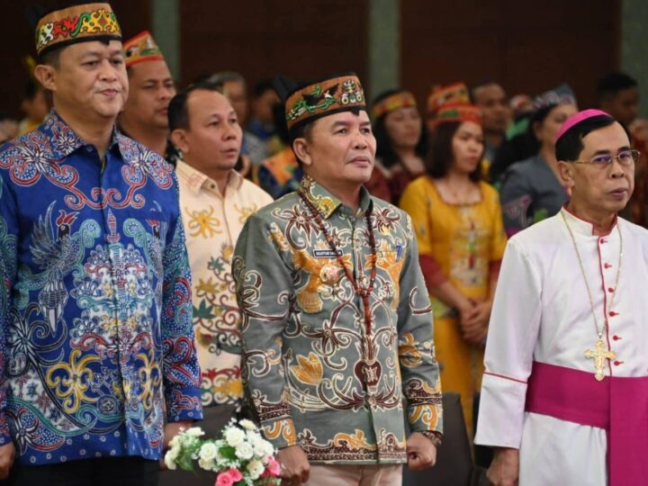Kapolda Kalteng Apresiasi 25 Tahun Pengabdian Uskup Palangka Raya, Jaga Kerukunan Umat Beragama