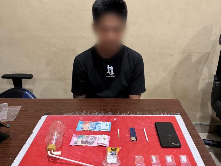 Pria di Pahandut Seberang Ditangkap, Polisi Amankan 20,22 Gram Shabu