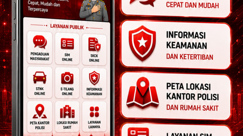 Permudah Akses Layanan Polisi, Polda Kalteng Ajak Masyarakat Unduh Aplikasi Super App