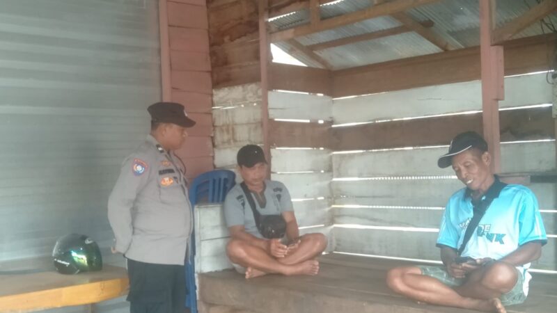 Dengan Sambang, Bhabinkamtibmas Polsek Rakumpit Terus Pelihara Kemitraan Warga