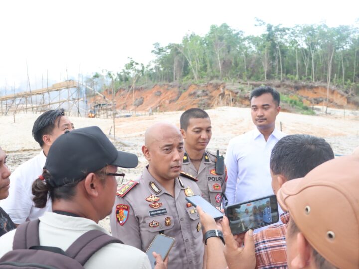 Polres Barito Utara Tegas Berantas Tambang Emas Ilegal, Kapolres Pimpin Langsung Penyitaan dan Pemusnahan Lokasi