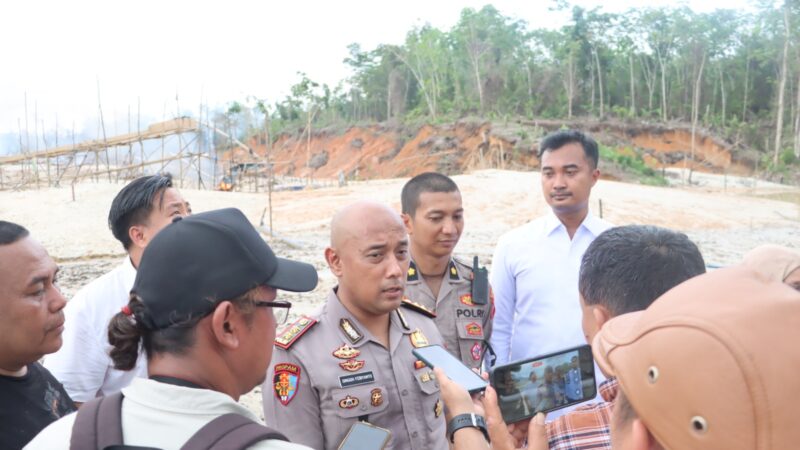 Polres Barito Utara Tegas Berantas Tambang Emas Ilegal, Kapolres Pimpin Langsung Penyitaan dan Pemusnahan Lokasi