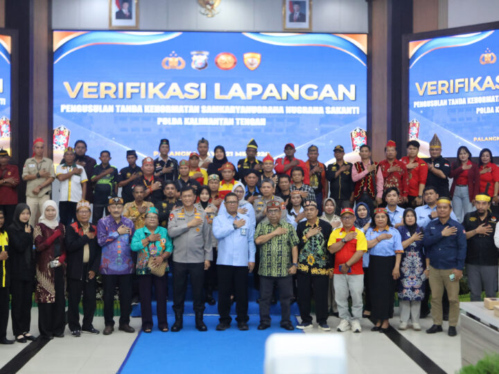 Sambut Kunjungan Setmilpres, Polda Kalteng Paparkan Penguatan Sinergi Forum Adat Kebangsaan Berbasis Falsafah Huma Betang