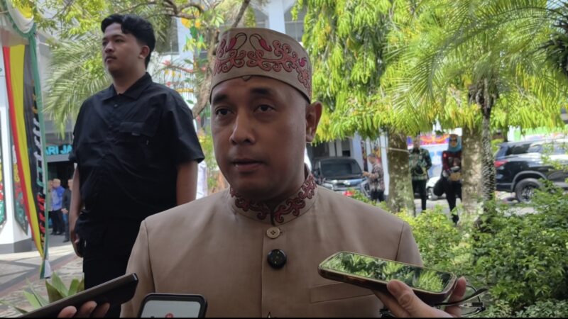 HUT Kalteng ke-69, Polres Barito Utara Terima Penghargaan Keamanan Pilkada