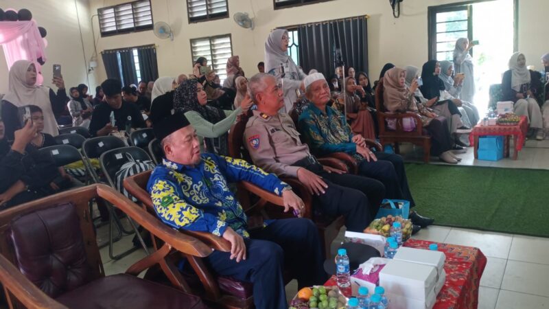 Hadiri Pentas Seni dan Pelepasan Siswa, Polsek Pahandut Sampaikan Pesan Kamtibmas