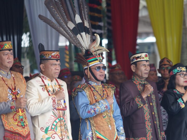 Pangdam XXII/TB Hadiri Upacara Hari Jadi Ke-69 Provinsi Kalimantan Tengah