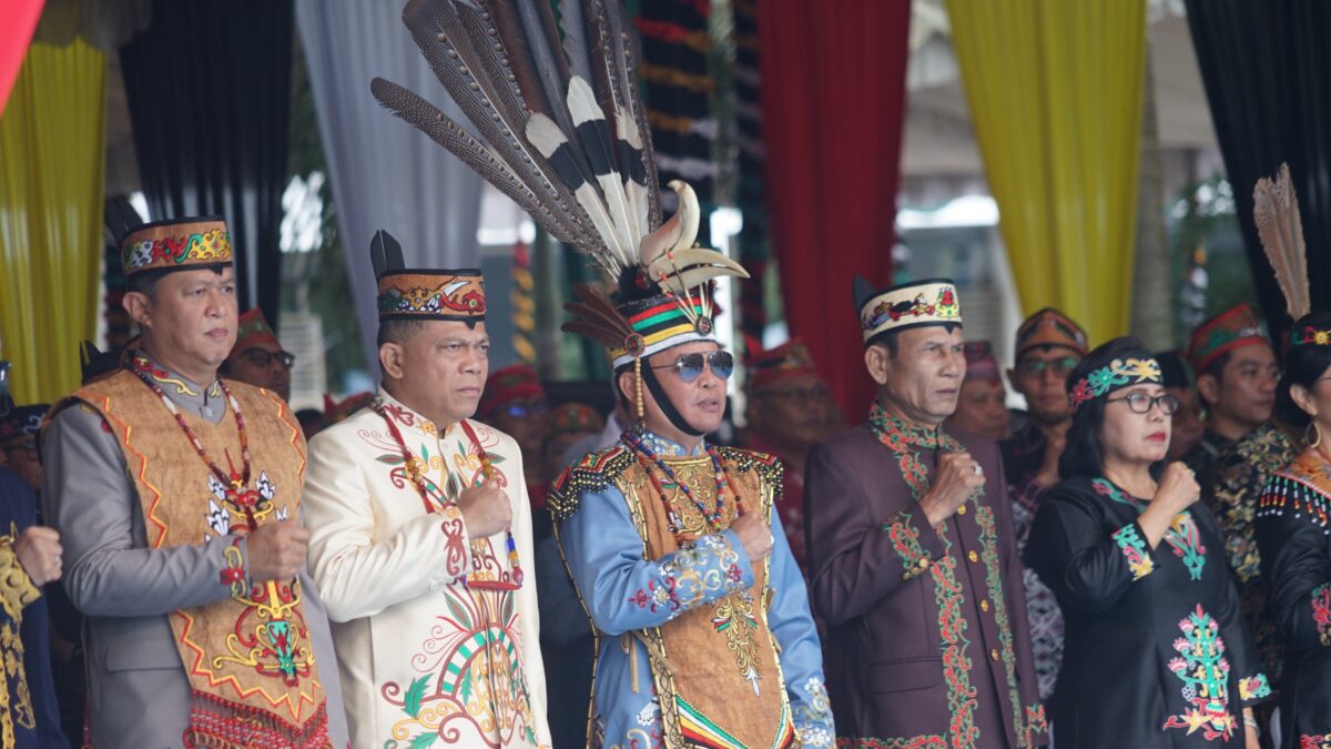 Pangdam XXII/TB Hadiri Upacara Hari Jadi Ke-69 Provinsi Kalimantan Tengah
