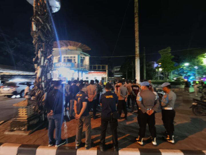 Dukung Rangkaian Pengamanan Pawai Takbiran, Personel Sidokkes Polresta Palangka Raya Disiagakan