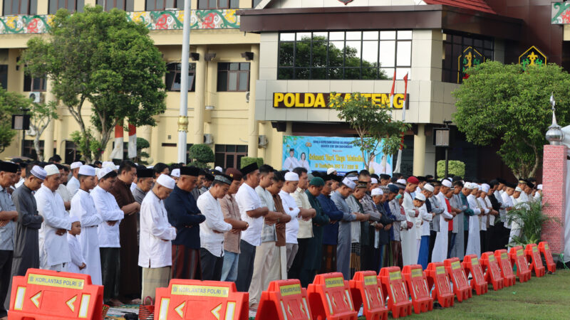 Maknai Hari Raya Idul Adha 1447 H, Polda Kalteng Gelar Salat Id Bersama Masyarakat