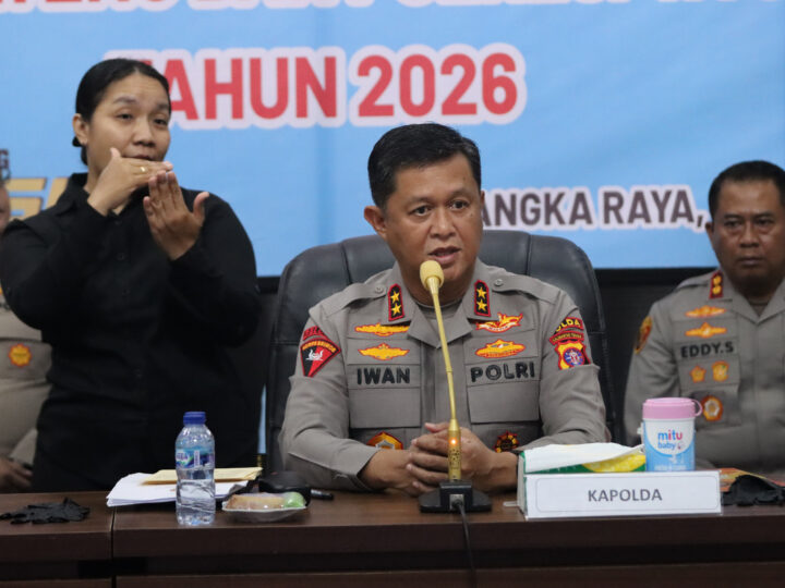 Polda Kalteng Ungkap 121 Kasus Kejahatan Jalanan Periode Januari hingga Mei 2026, 233 Tersangka Berhasil Diamankan