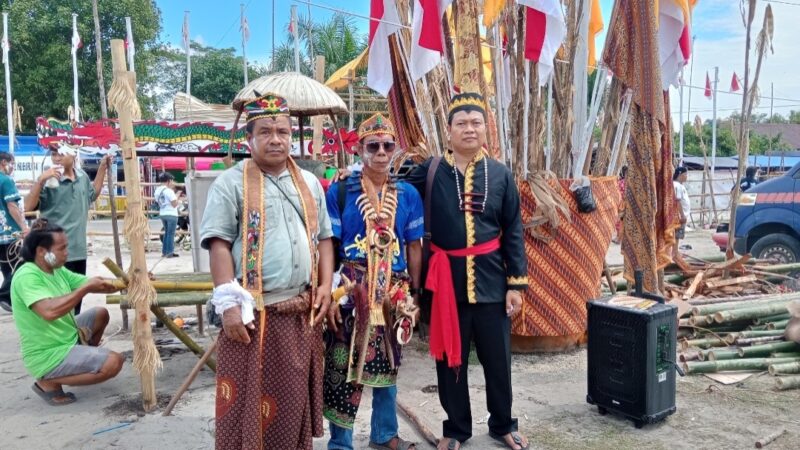 Sakral! 4 Desa di Pulang Pisau Gelar Ritual Tiwah Massal