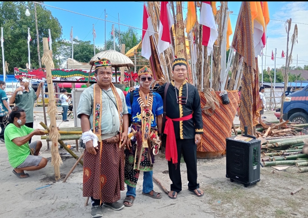 Sakral! 4 Desa di Pulang Pisau Gelar Ritual Tiwah Massal