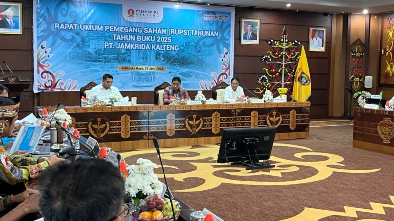 Wagub Kalteng Tekankan Inovasi dan Sinergi pada RUPS PT Jamkrida Kalteng