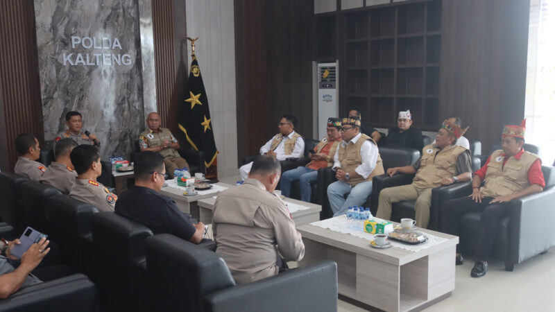 Audiensi Bersama GDAN, Kapolda Kalteng Komitmen Perkuat Pemberantasan Narkoba