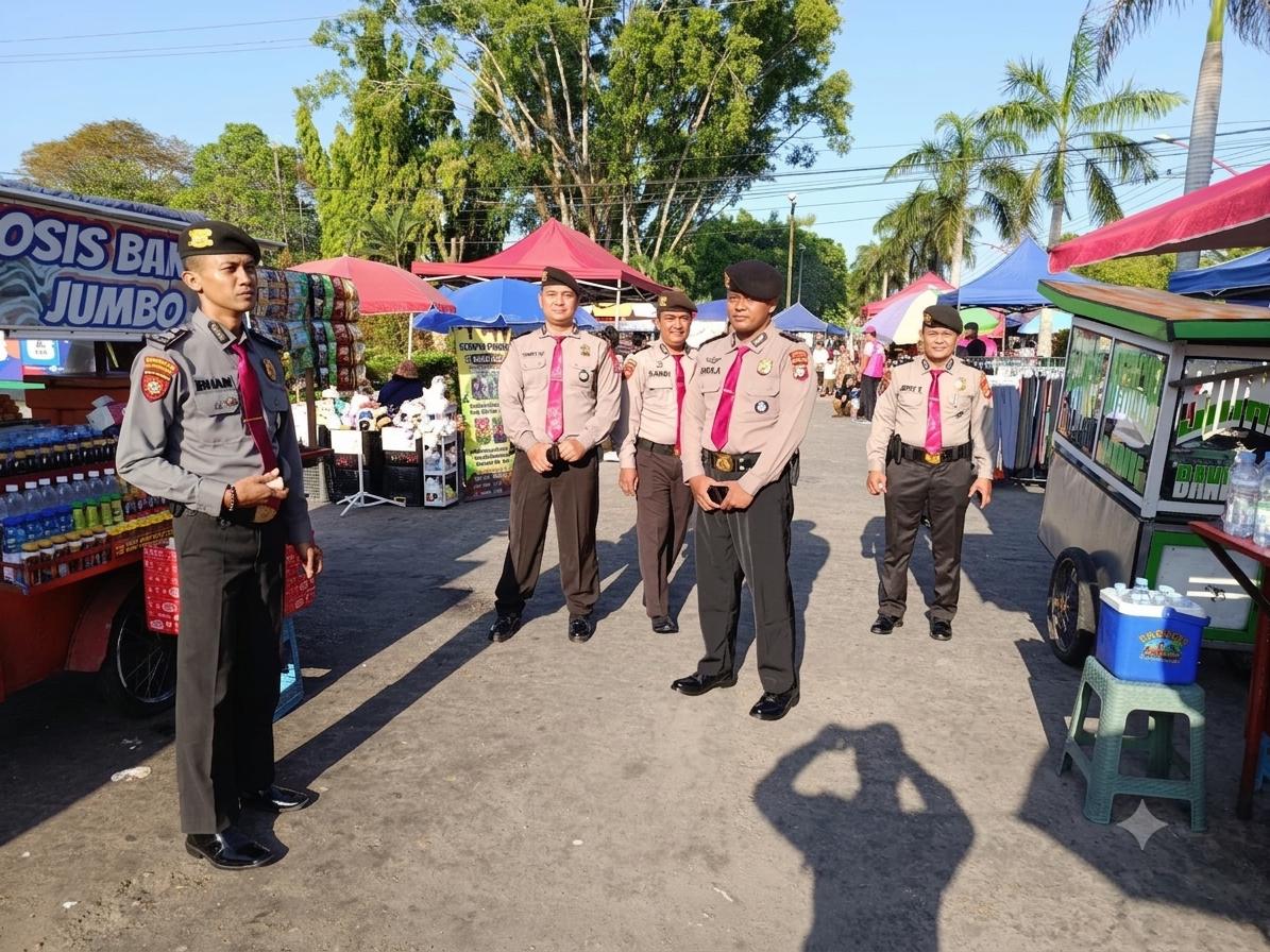 Berikan Rasa Aman untuk Warga, Satpamobvit Polresta Palangka Raya Hadir di CFD