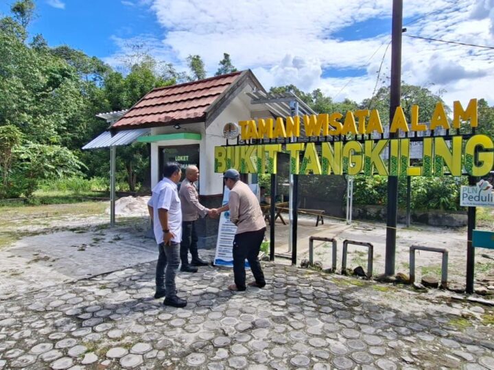 Dukung Keberadaan Objek Wisata, Polsek Bukit Batu Hadir di TWA