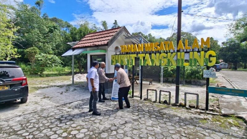 Dukung Keberadaan Objek Wisata, Polsek Bukit Batu Hadir di TWA