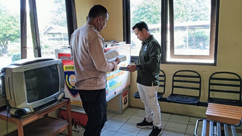 Melalui Bajaka Presisi, Polsek Sabangau Ingin Tumbuhkan Semangat Literasi Masyarakat