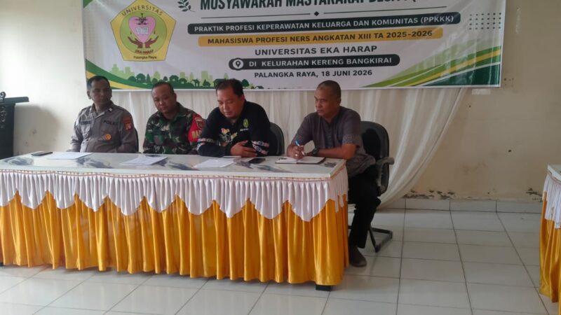 Bhabinkamtibmas Polsek Sabangau Fasilitasi Mediasi Sengketa Tanah di Kereng Bangkirai