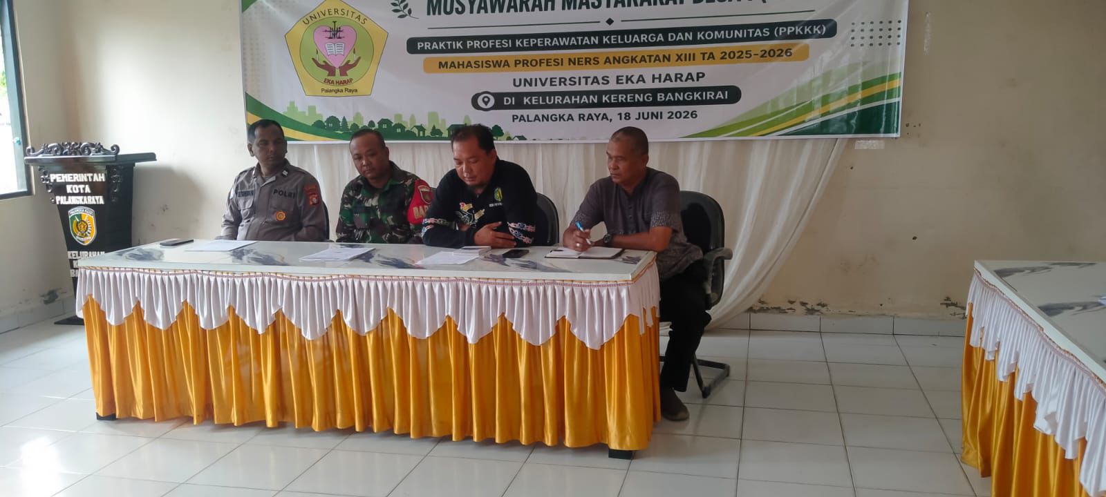Bhabinkamtibmas Polsek Sabangau Fasilitasi Mediasi Sengketa Tanah di Kereng Bangkirai