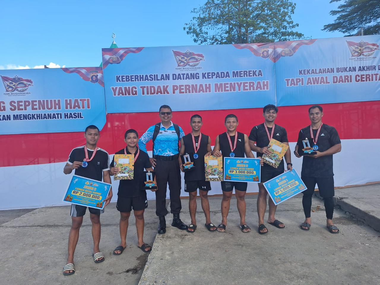 Polresta Palangka Raya Amankan Penutupan Lomba Besei Kambe, Berikut Daftar Para Juara