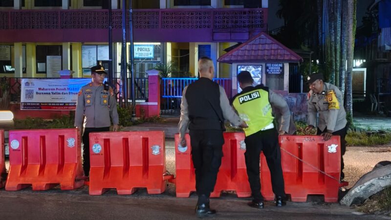 Cegah Aksi Balapan Liar Hingga Dini Hari, Polsek Pahandut Lakukan Ini