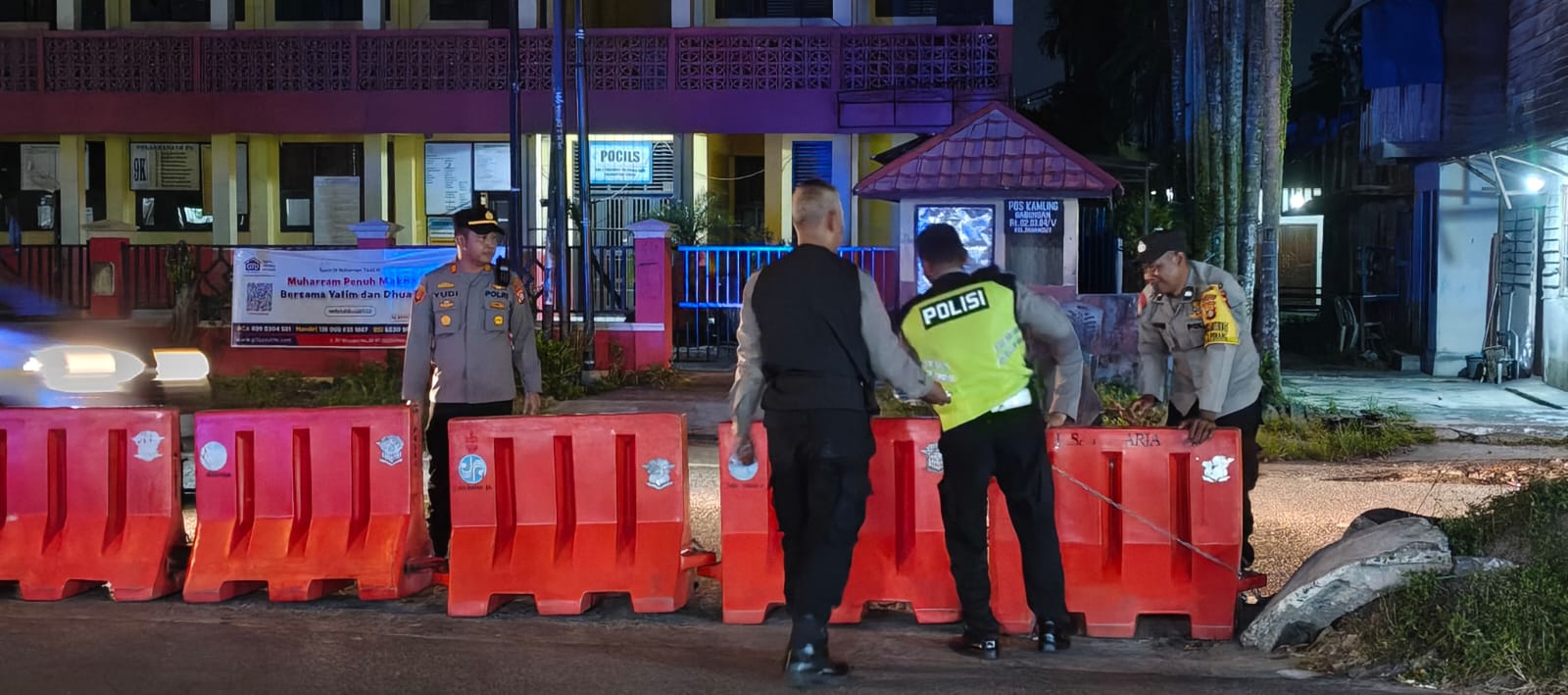 Cegah Aksi Balapan Liar Hingga Dini Hari, Polsek Pahandut Lakukan Ini
