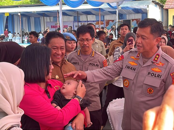 Polri Untuk Masyarakat, Ribuan Senyum Warga Dibalik Bakti Kesehatan HUT Bhayangkara ke-80 di Polda Kalteng