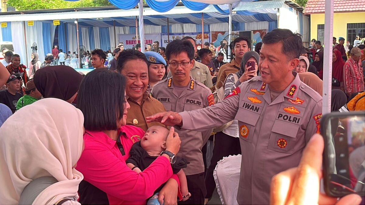 Polri Untuk Masyarakat, Ribuan Senyum Warga Dibalik Bakti Kesehatan HUT Bhayangkara ke-80 di Polda Kalteng