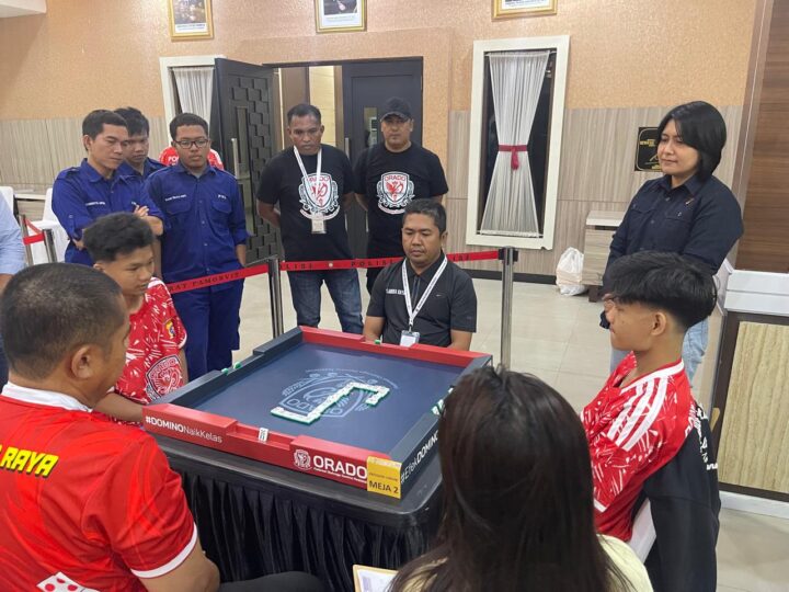 Semifinal Domino Orado Kapolda Cup, Dua Personel Polresta Palangka Raya Harumkan Nama Kesatuan