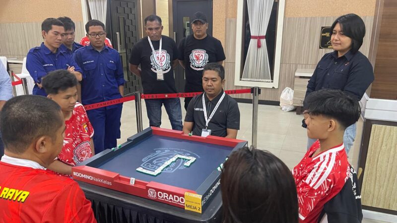 Semifinal Domino Orado Kapolda Cup, Dua Personel Polresta Palangka Raya Harumkan Nama Kesatuan