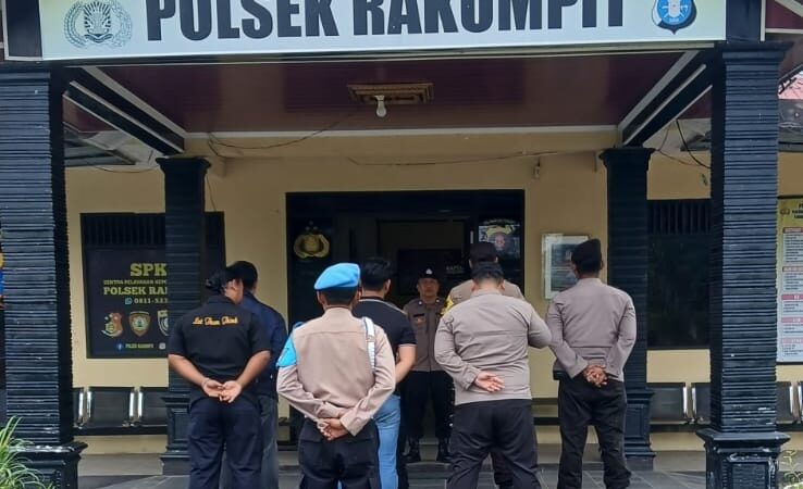 Jelang Laksanakan Tugas, Polsek Rakumpit Gelar Apel Pagi di Mako