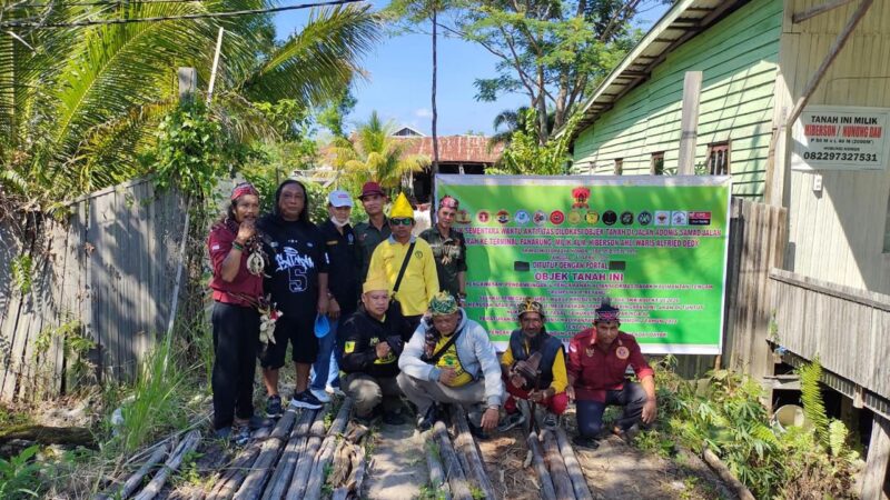 Polresta Palangka Raya Lakukan Pengamanan Aksi Penyampaian Aspirasi Terkait Sengketa Lahan di Jalan Adonis Samad