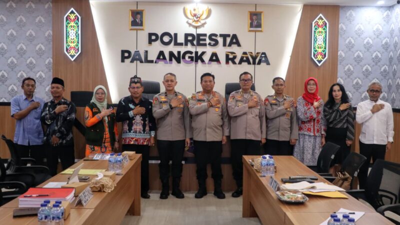 Polresta Palangka Raya Ikuti Penelitian Dimensi Sosiologis Policing Disaster dari STIK Lemdiklat Polri