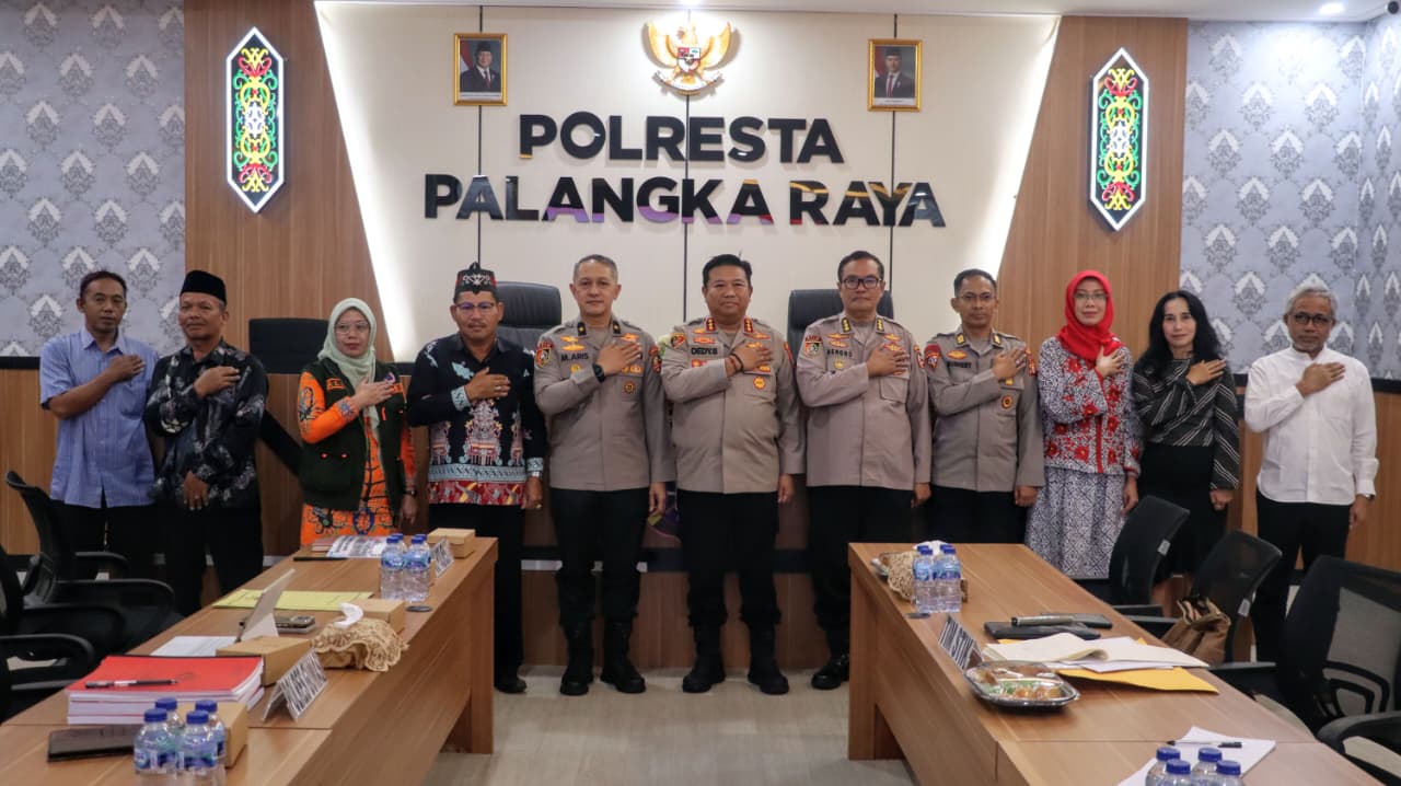 Polresta Palangka Raya Ikuti Penelitian Dimensi Sosiologis Policing Disaster dari STIK Lemdiklat Polri
