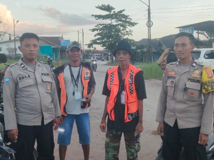 Patroli di Area Pasar, Polsek Pahandut Imbau Masyarakat Waspada Kriminalitas dan Premanisme