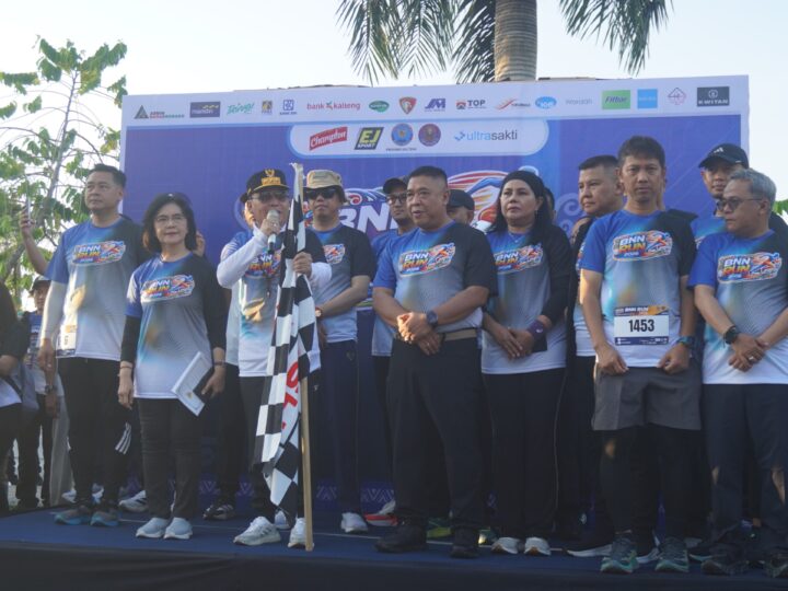 Bundaran Besar Membara, BNNP Kalteng Peringati HANI 2026 Melalui Olahraga Massal