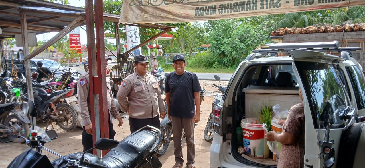 Sambangi Bengkel Motor, Polsek Rakumpit Edukasi Bahaya Penggunaan Knalpot Brong