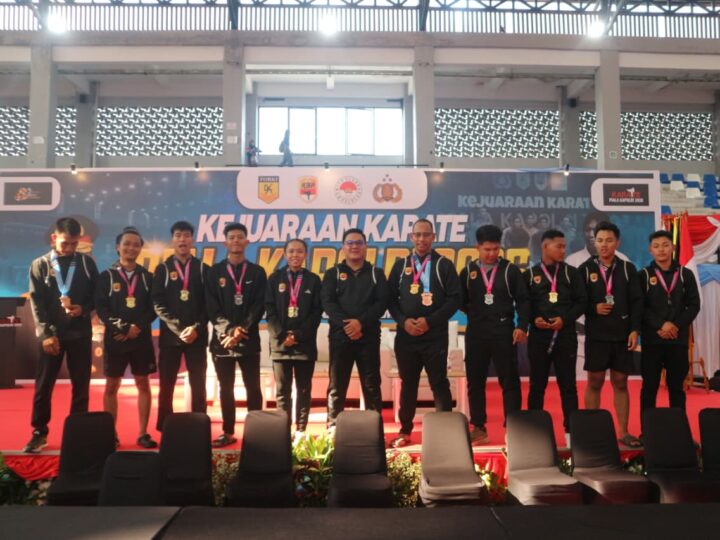 Polda Kalteng Borong 13 Medali di Kejuaraan Karate Kapolri Cup 2026