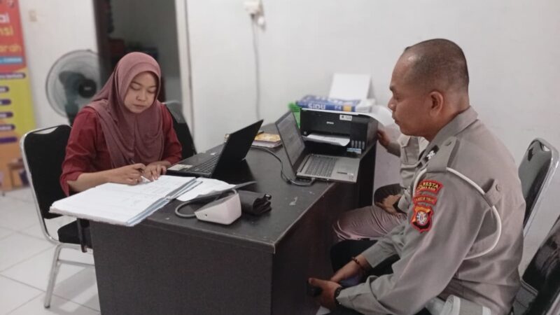 Seksi Dokkes Polresta Palangka Raya Berikan Layanan Kesehatan di Poliklinik
