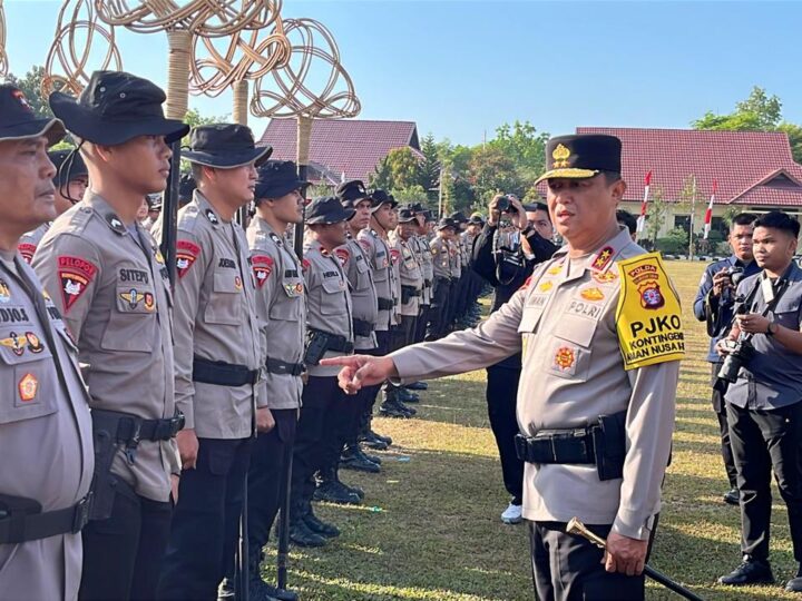 Polda Kalteng Gelar Operasi Aman Nusa II 2026, Kapolda Pastikan Kesiapan Personel dan Sarpras Hadapi Ancaman Karhutla