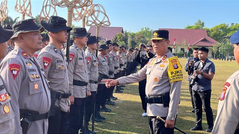 Polda Kalteng Gelar Operasi Aman Nusa II 2026, Kapolda Pastikan Kesiapan Personel dan Sarpras Hadapi Ancaman Karhutla
