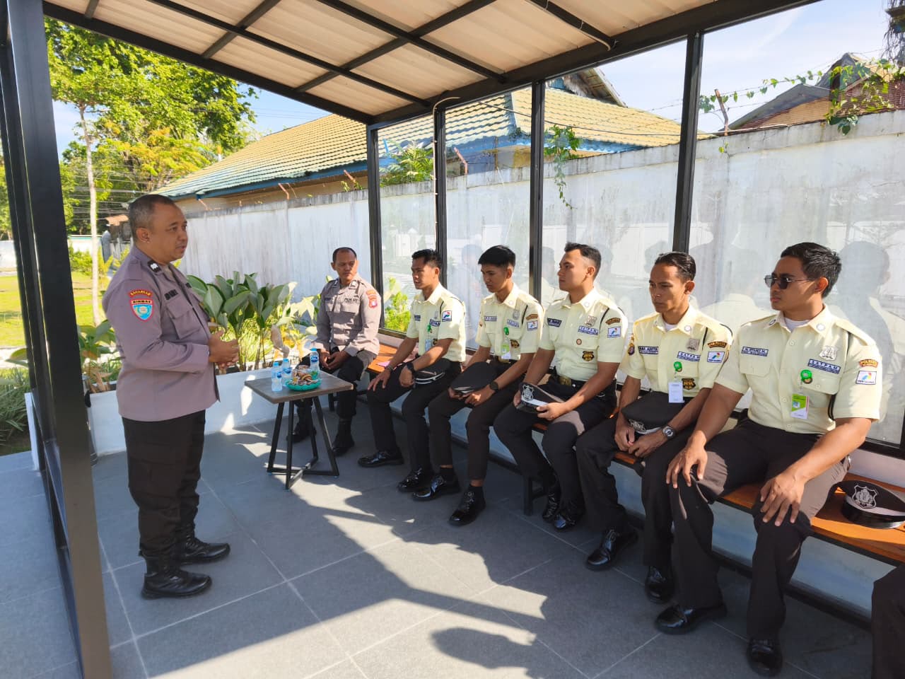 Satbinmas Polresta Palangka Raya Tingkatkan Profesionalisme Satpam melalui Pembinaan di PT Pertamina Patra Niaga