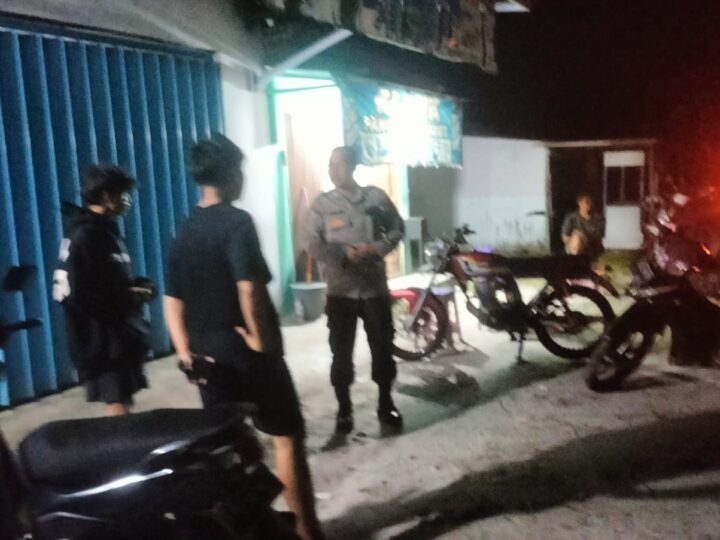 Hampiri Sekelompok Remaja, Polsek Bukit Batu Ingatkan Dampak Buruk Pergaulan Bebas