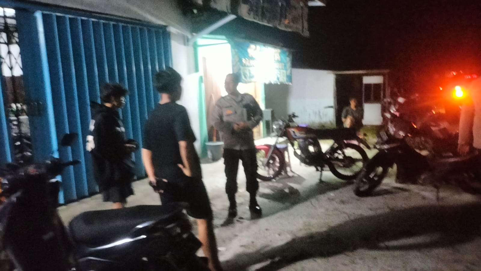Hampiri Sekelompok Remaja, Polsek Bukit Batu Ingatkan Dampak Buruk Pergaulan Bebas