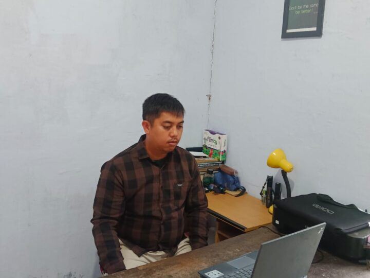 Jaga Keimanan, Personel Polsek Rakumpit Ikuti Binrohtal Secara Daring