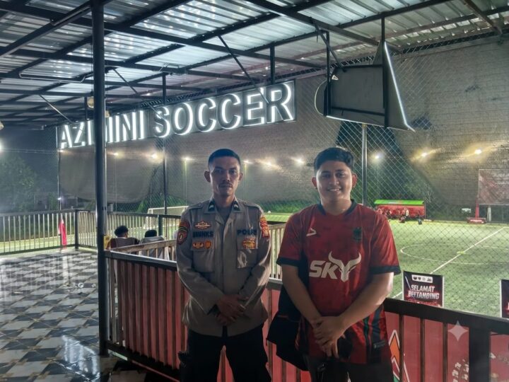 Jaga Keamanan Turnamen Kuda Tuli Cup, Personel Polresta Palangka Raya Laksanakan Pengamanan